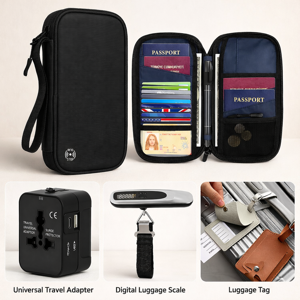 7 Travel Essentials ✈️ One Box. Zero Stress.