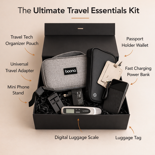 7 Travel Essentials In One Smart Box