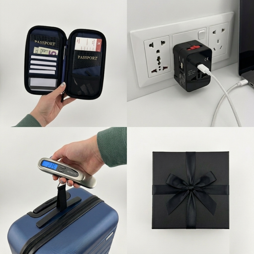 7 Travel Essentials ✈️ One Smart Box. Zero Stress.