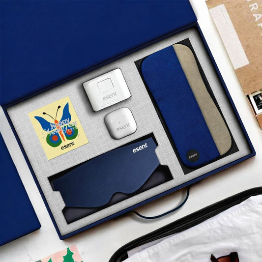 Smart Travel Organizer Kit 🎒⚡ | Everyday Tech Essentials Gift Box