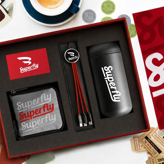 Power On-The-Go Kit ⚡🎒 | Premium Travel Tech Gift Box